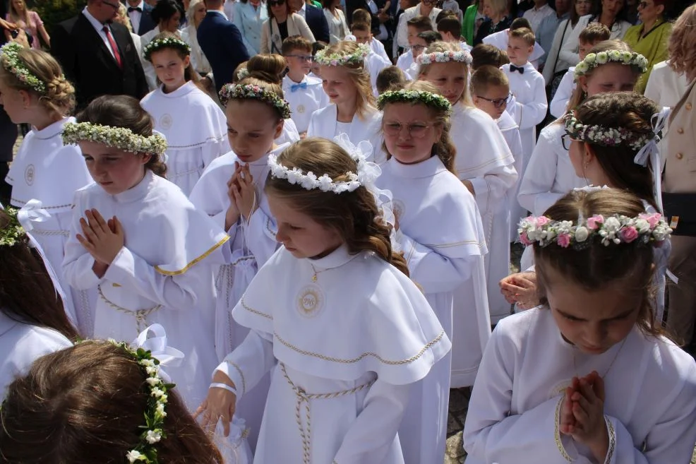 Pierwsza Komunia Święta w parafii św. Marcina w Jarocinie