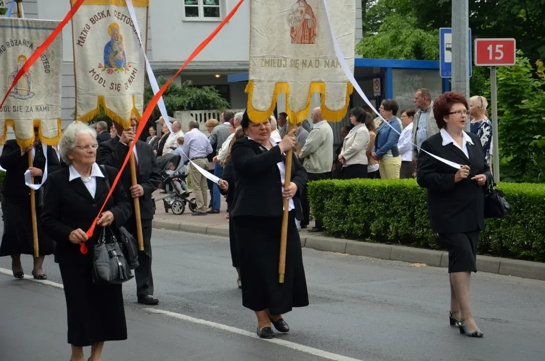 Procesja Bożego Ciała ulicami Krotoszyna w 2016 roku