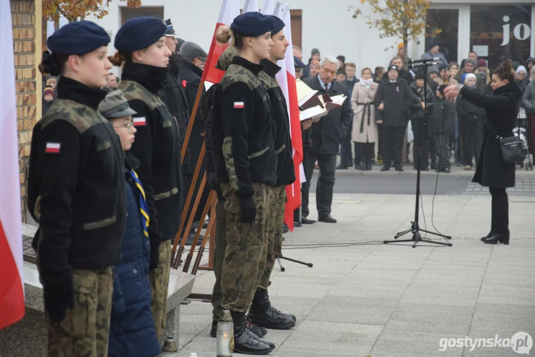 Narodowe Święto Niepodległości w Krobi 2024. Obchody 106. rocznicy odzyskania przez Polskę niepodległości