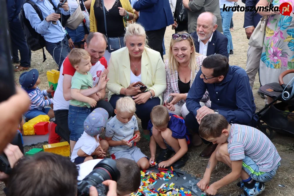 Mateusz Morawiecki w Krotoszynie. Piknik 800+