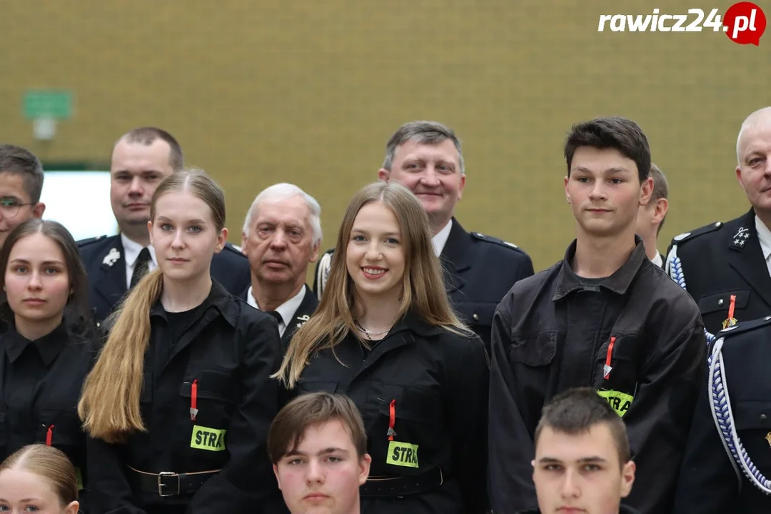 Capstrzyk strażacki druhów z gmin Pakosław i Miejska Górka