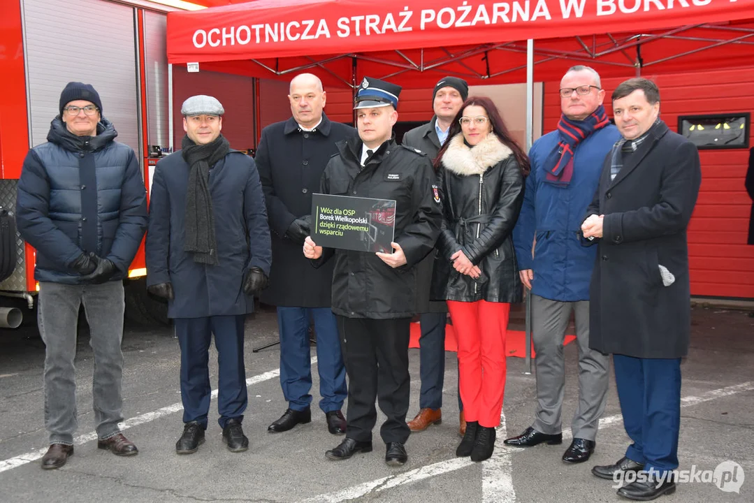 Wręczenie promes na zakup wozów strażackich dla 3 jednostek OSP: Borek Wlkp., Gola i Pogorzela