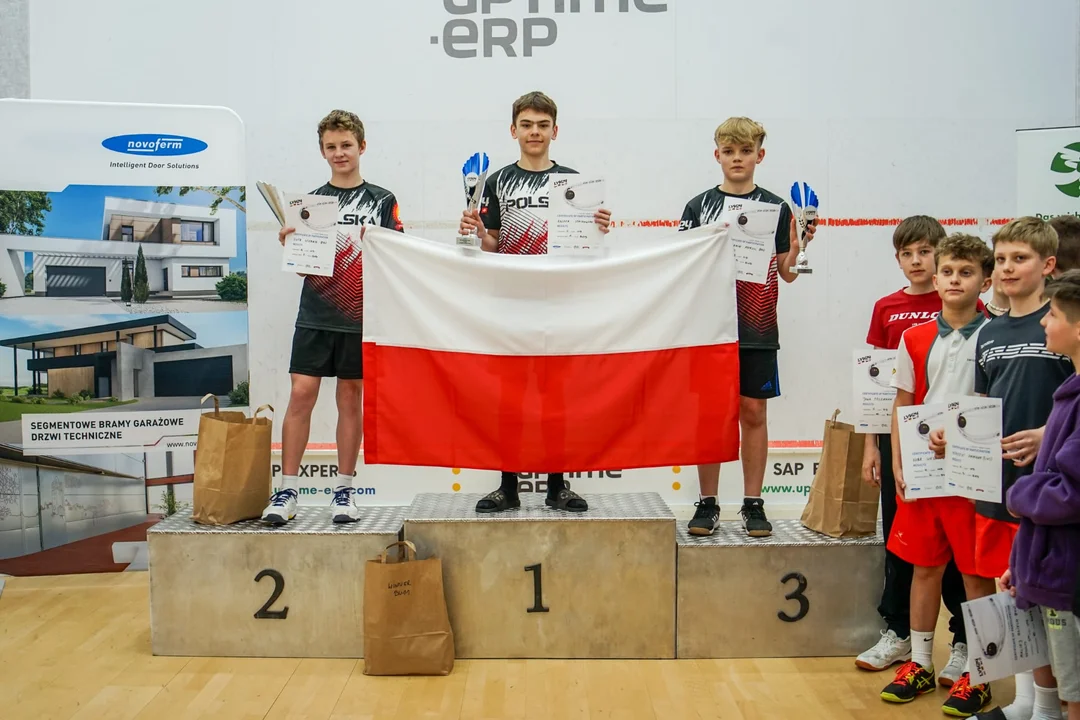 Kacper Stachowiak mistrzem LVK 2024 w squashu - Zdjęcie główne