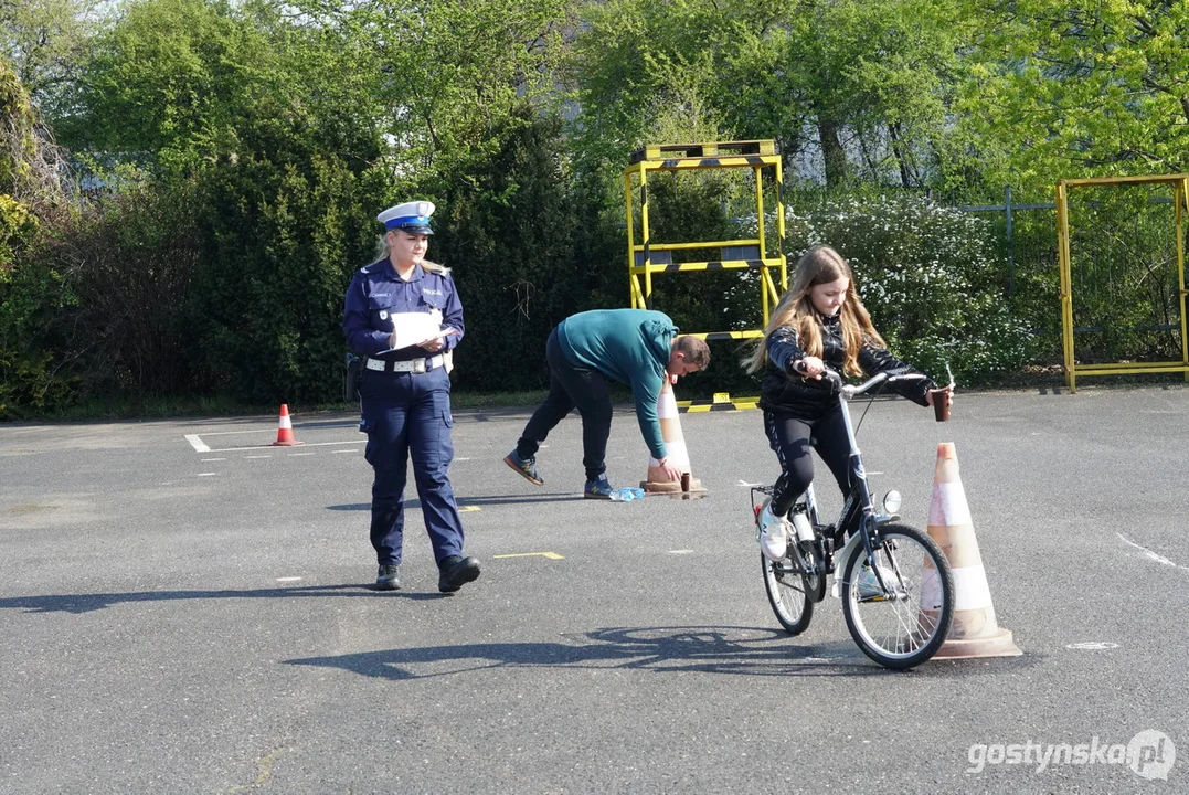 Powiatowy etap Konkursu Bezpieczeństwa Ruchu Drogowego w Gostyniu