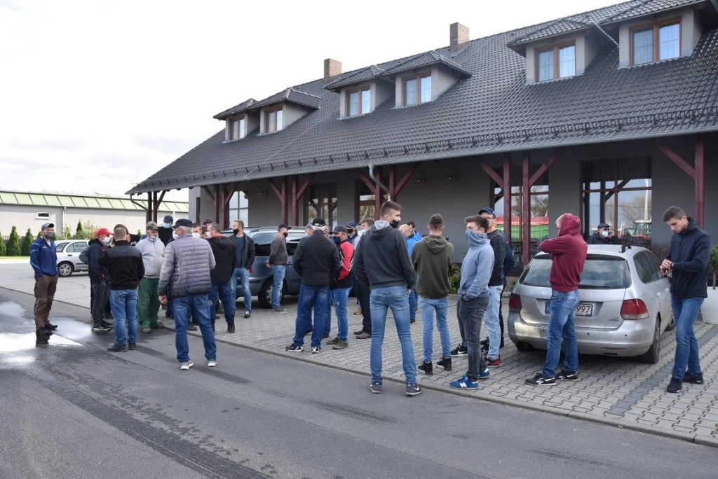 Protest rolników w powiecie krotoszyńskim w 2020 roku