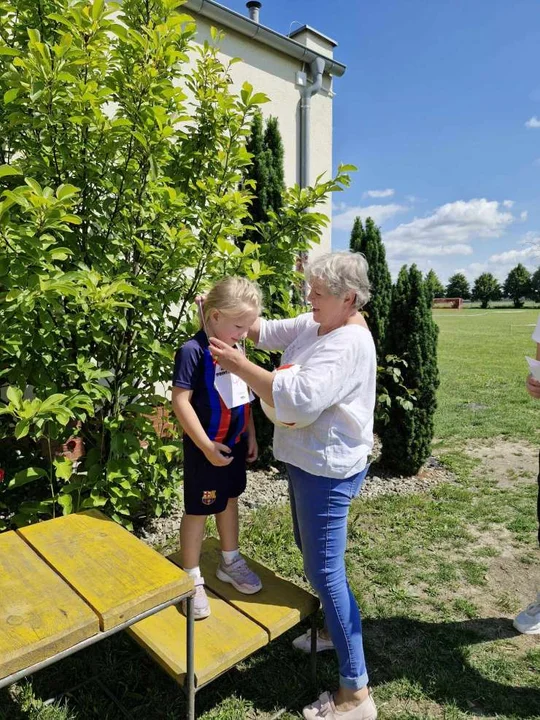 Przedszkolaki z Mieszkowa w akcji „Sprintem do maratonu”