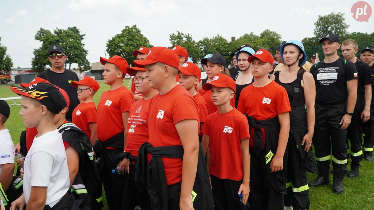 Gminne Zawody Sportowo-Pożarnicze w Jutrosinie