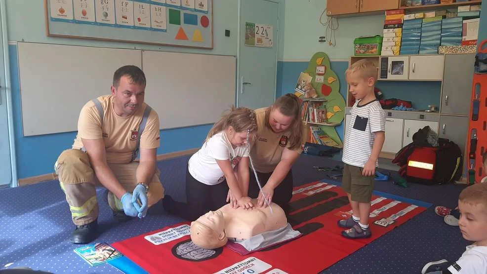 Dzień Pierwszej Pomocy w przedszkolu w Mieszkowie