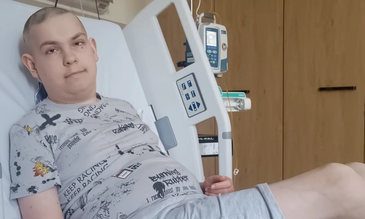 Mikołaj z Poznania walczy z chorobą nowotworową