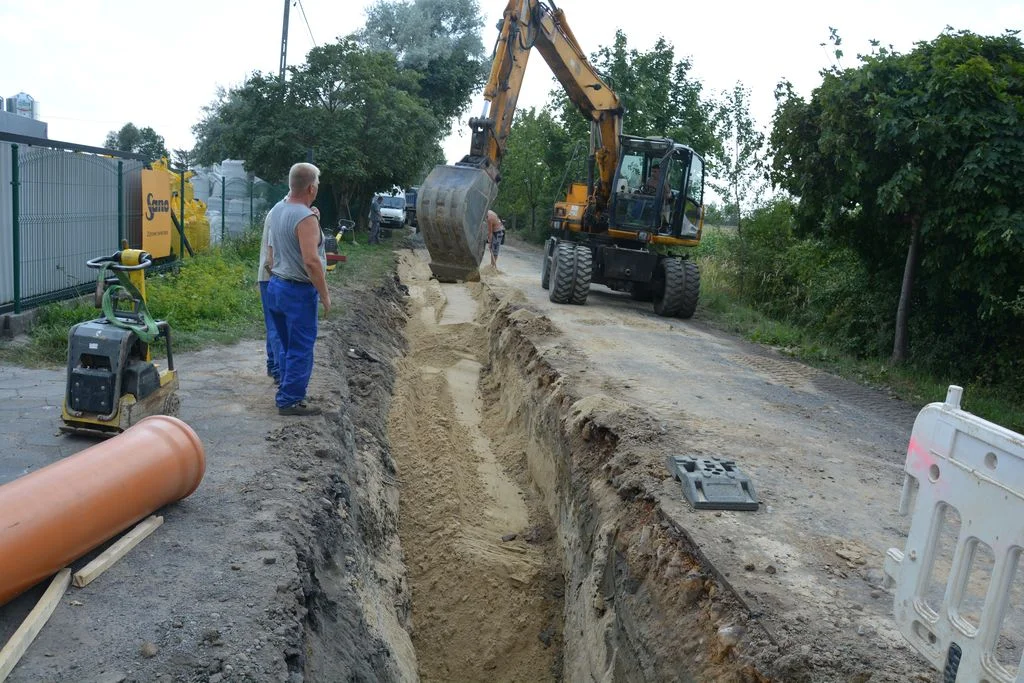 Budowa kanalizacji w Koźminie Wlkp.