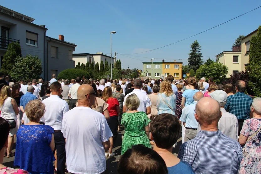 Procesja Bożego Ciała w parafii Św. Floriana