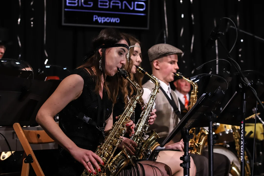 Koncert Big Band Pępowo w Kobylinie