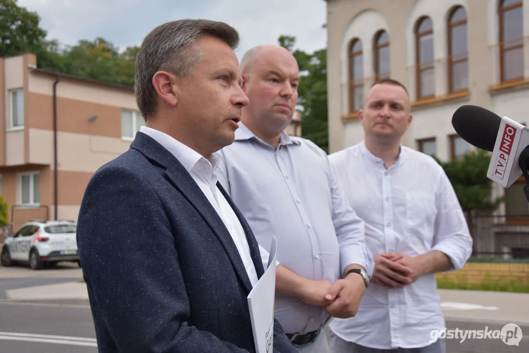 Oficjalne zakończenie remontu ul. Strzeleckiej w Gostyniu