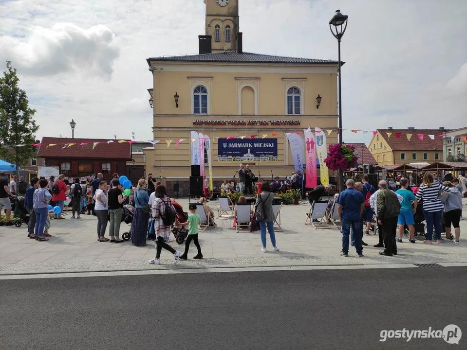 Jarmark w Krobi na zrewitalizowanym rynku