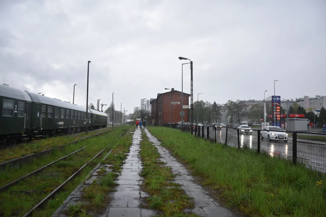 Pociąg turystyczny Baszta na linii Gostyń - Leszno