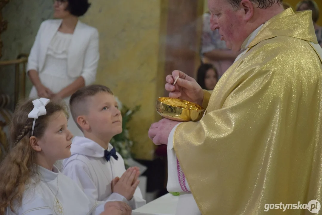 Pierwsza Komunia Św. w parafii św. Mikołaja w Krobi