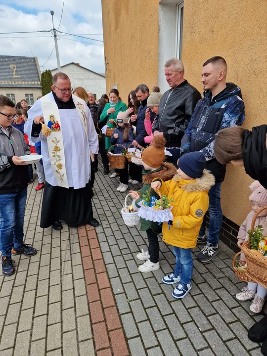 Święcenie potraw w Lutogniewie, Dzierżanowie, Bożacinie i Wróżewach