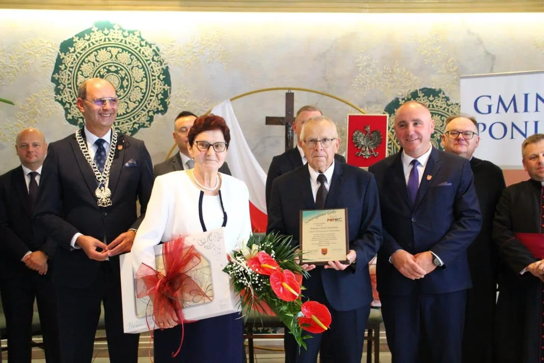 Złote Gody i jubileusze małżeńskie w gminie Poniec
