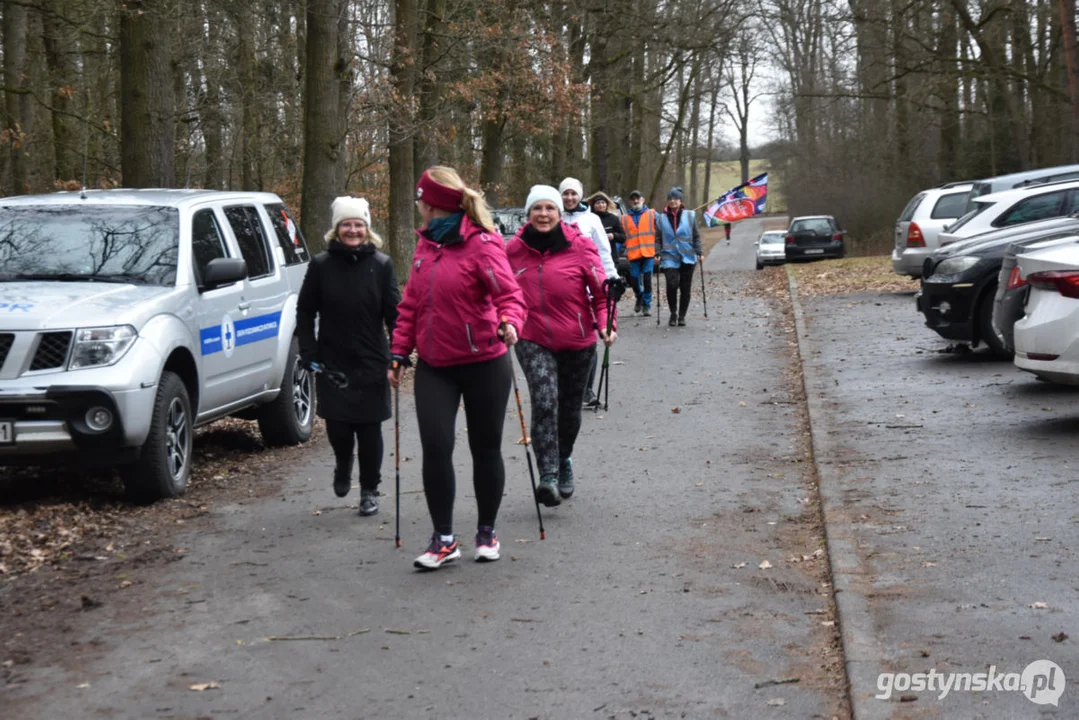 Biegająco zagrali dla WOŚP - Parkrun Gostyń i Grupa Nieprzemakalni Gostyń razem na trasie
