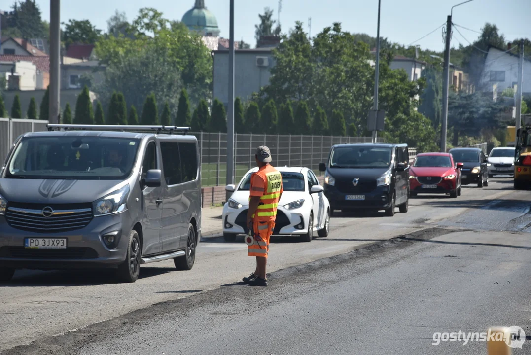 Remont ulicy Fabrycznej w Gostyniu