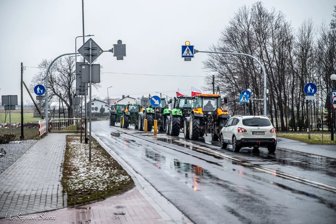 Protest rolników w powiecie krotoszyńskim