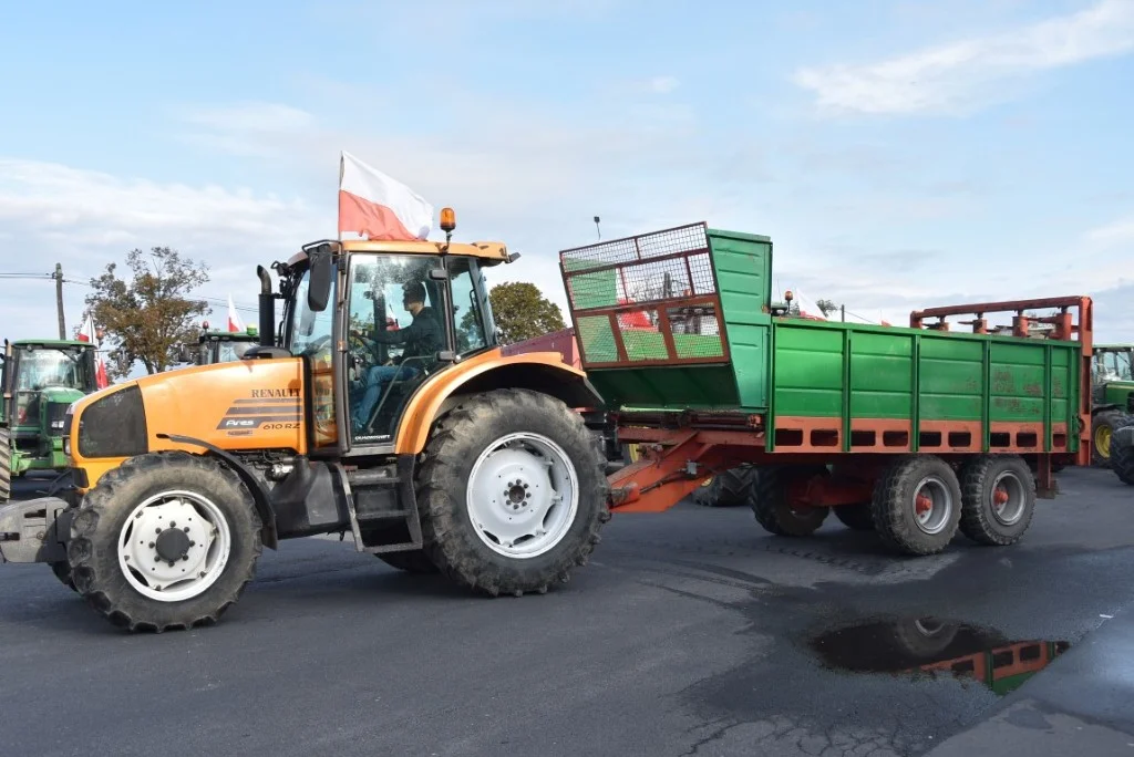 Protest rolników w powiecie krotoszyńskim w 2020 roku