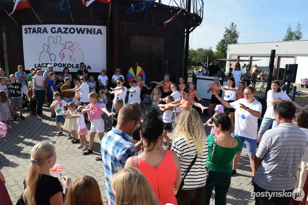 Piknik "Stara gazownia łączy pokolenia" w Krobi FOTO