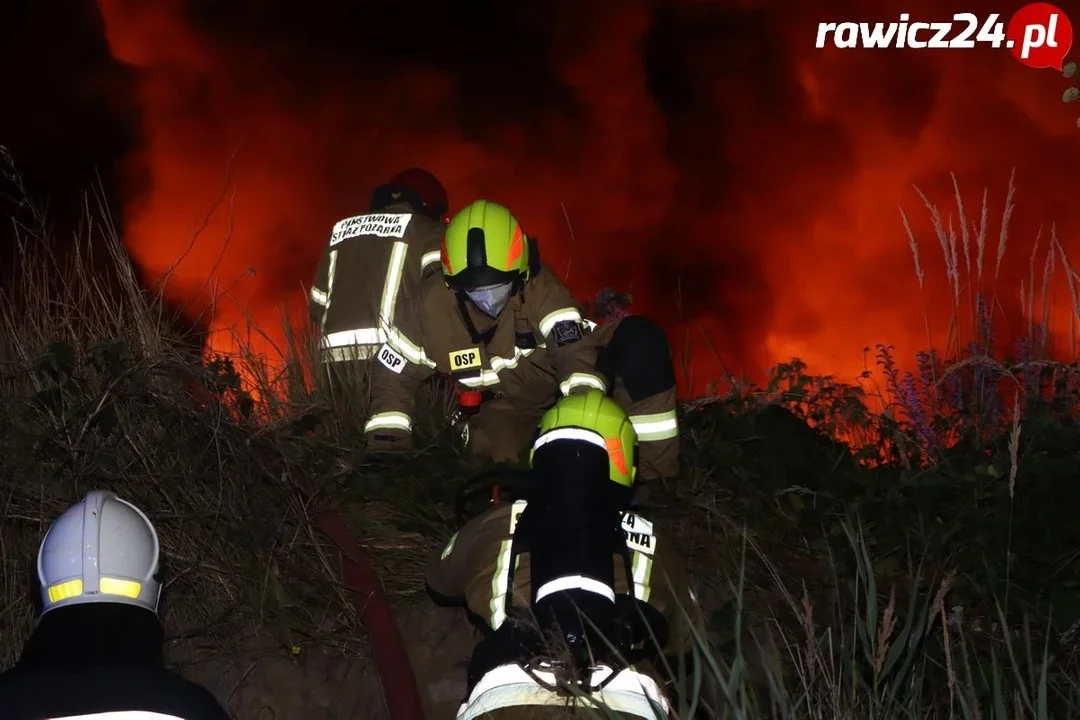 Pożar w Rawiczu