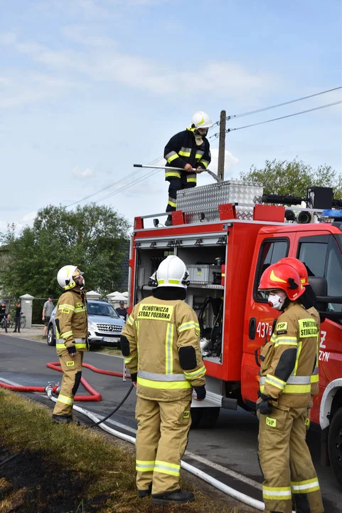 Pożary w czasie żniw w powiecie gostyńskim