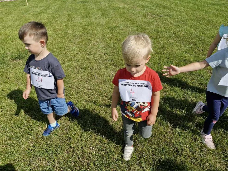 Przedszkolaki z Mieszkowa w akcji „Sprintem do maratonu”