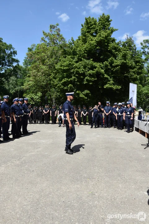 Podsumowanie 34. Konkursu "Policjant Ruchu Drogowego 2024" - finał  wojewódzki w Gostyniu