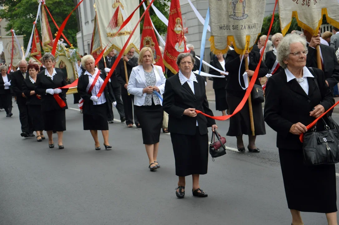 Procesja Bożego Ciała ulicami Krotoszyna w 2016 roku