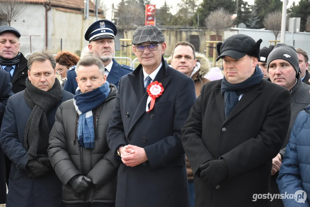 Otwarcie Ronda Powstańców Wielkopolskich w Poniecu