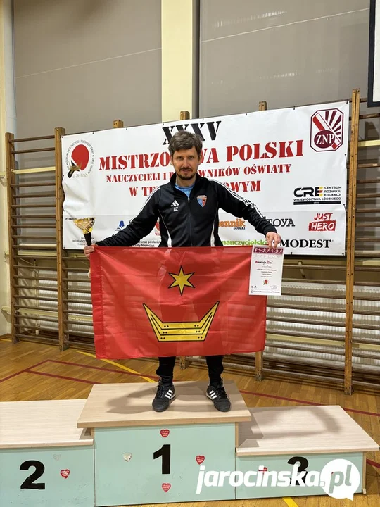 Obronił tytuł mistrza Polski! Nauczyciel z Komorza znów najlepszy w kraju