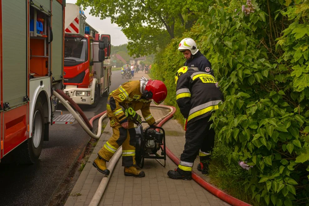 Pożar w Zakrzewie