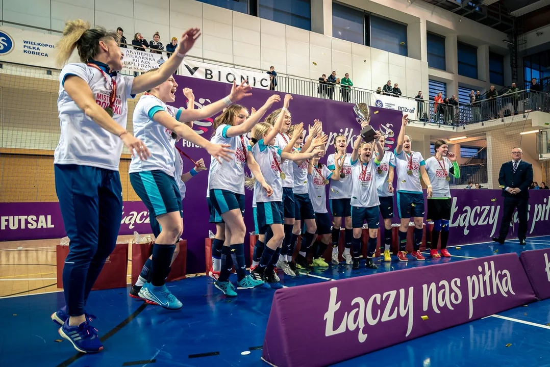 Młodzieżowe Mistrzostwa Polski w futsalu U-15 w Poznaniu. Zwycięstwo Sparty Miejska Górka