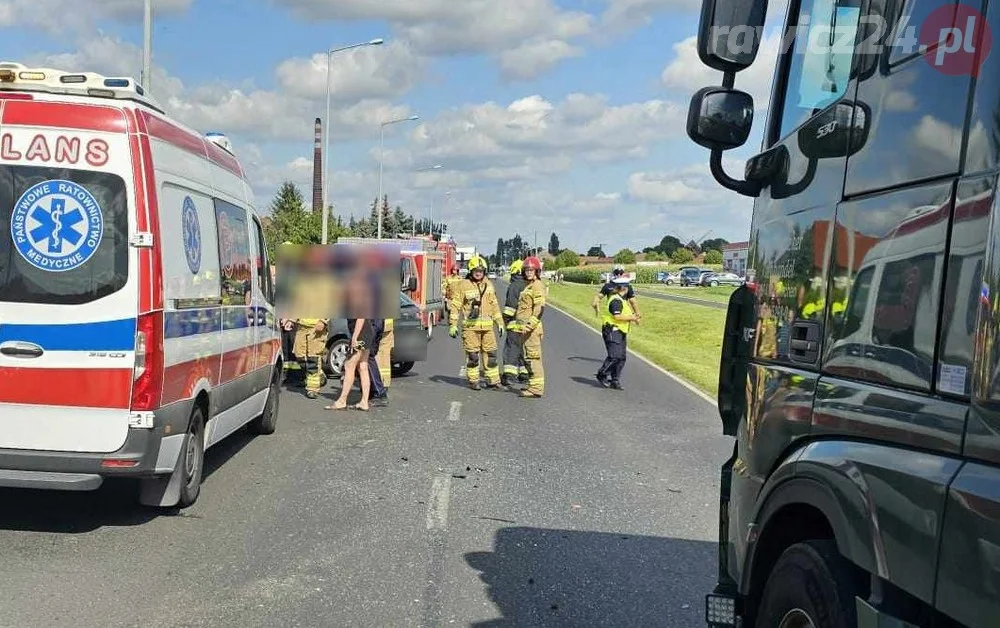 Zderzenie pojazdów w Karolinkach