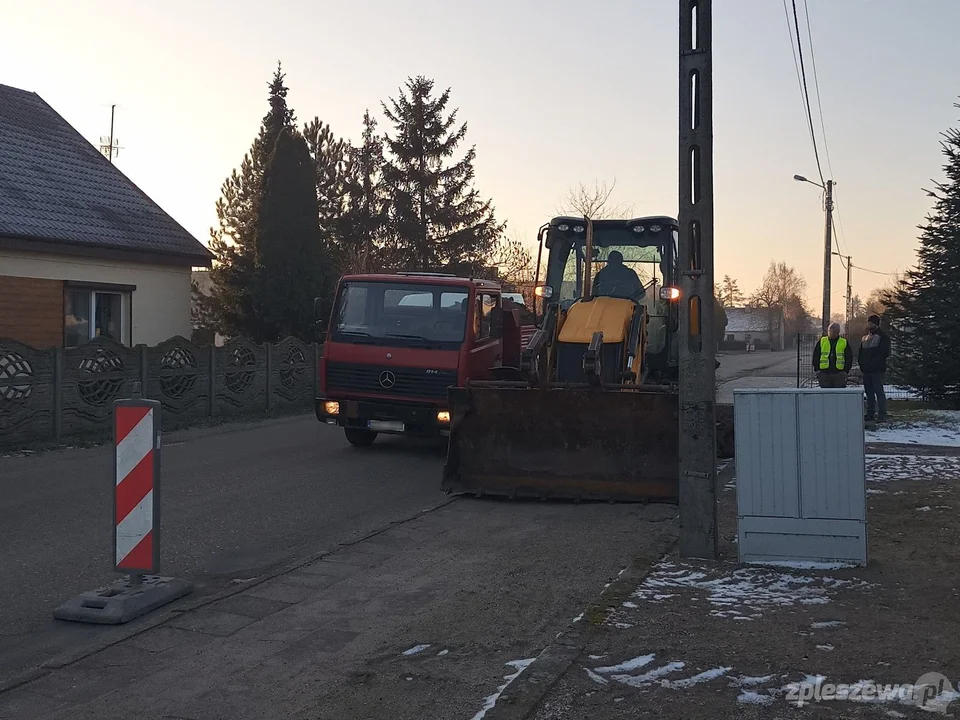 Remont chodnika w Strzyżewie