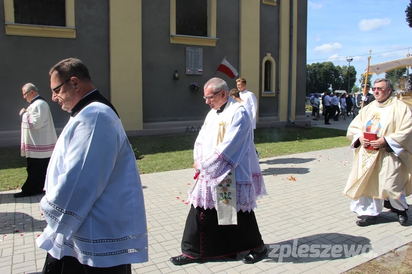 Odpust i wprowadzenie nowego księdza w Kuczkowie