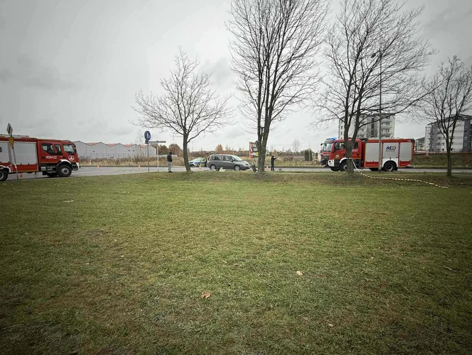 Potrącenie rowerzysty w Jarocinie