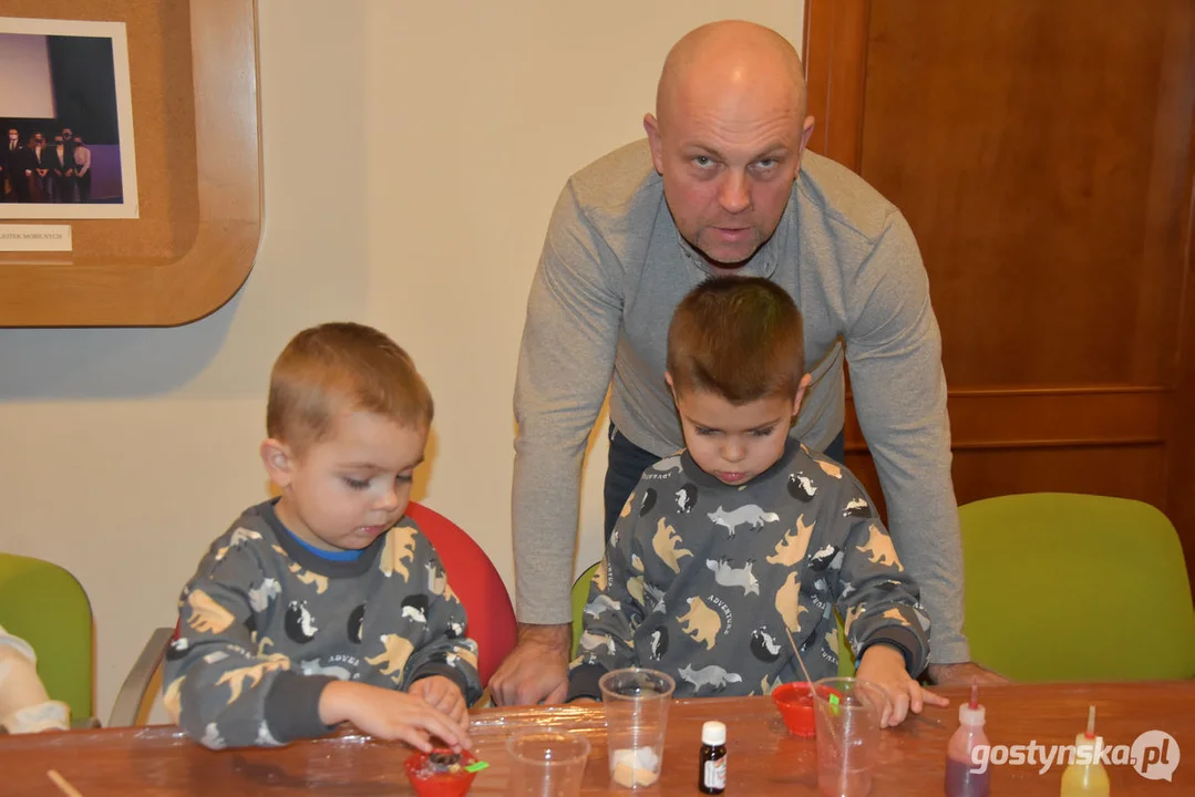 Niedziela w bibliotece w Gostyniu w świątecznym klimacie