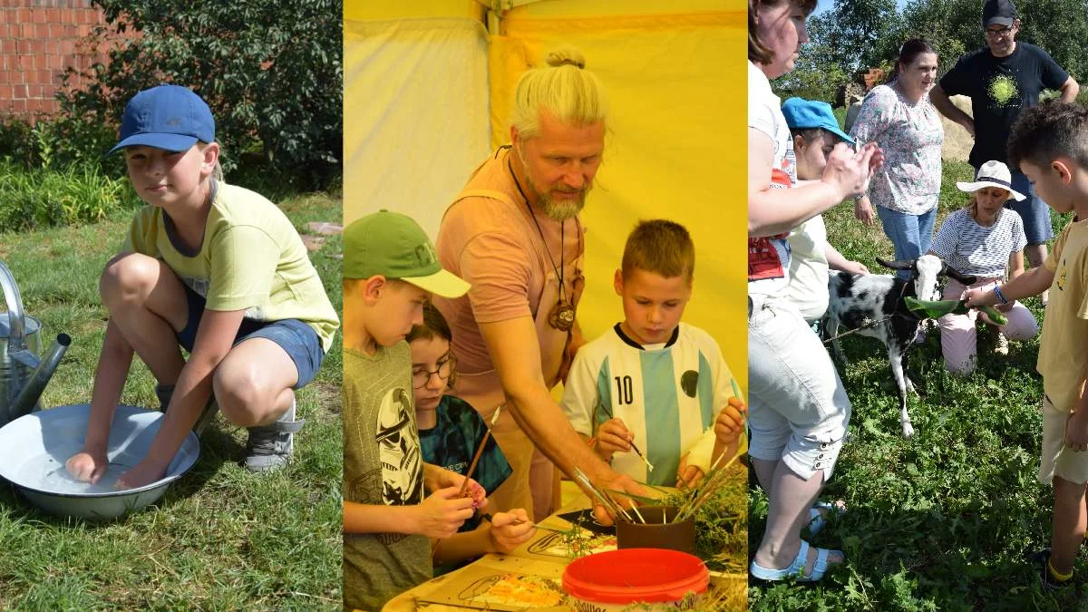 "Spotkanie z naturą" w Pracowni Czarcie Żebro w Lipiu. "Żeby dostrzegli przestrzeń, którą możemy wspólnie zrobić" - Zdjęcie główne