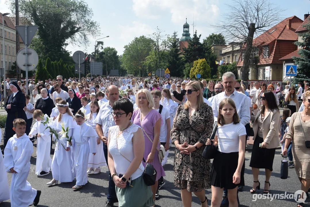 Procesja Bożego Ciała w Gostyniu 2024