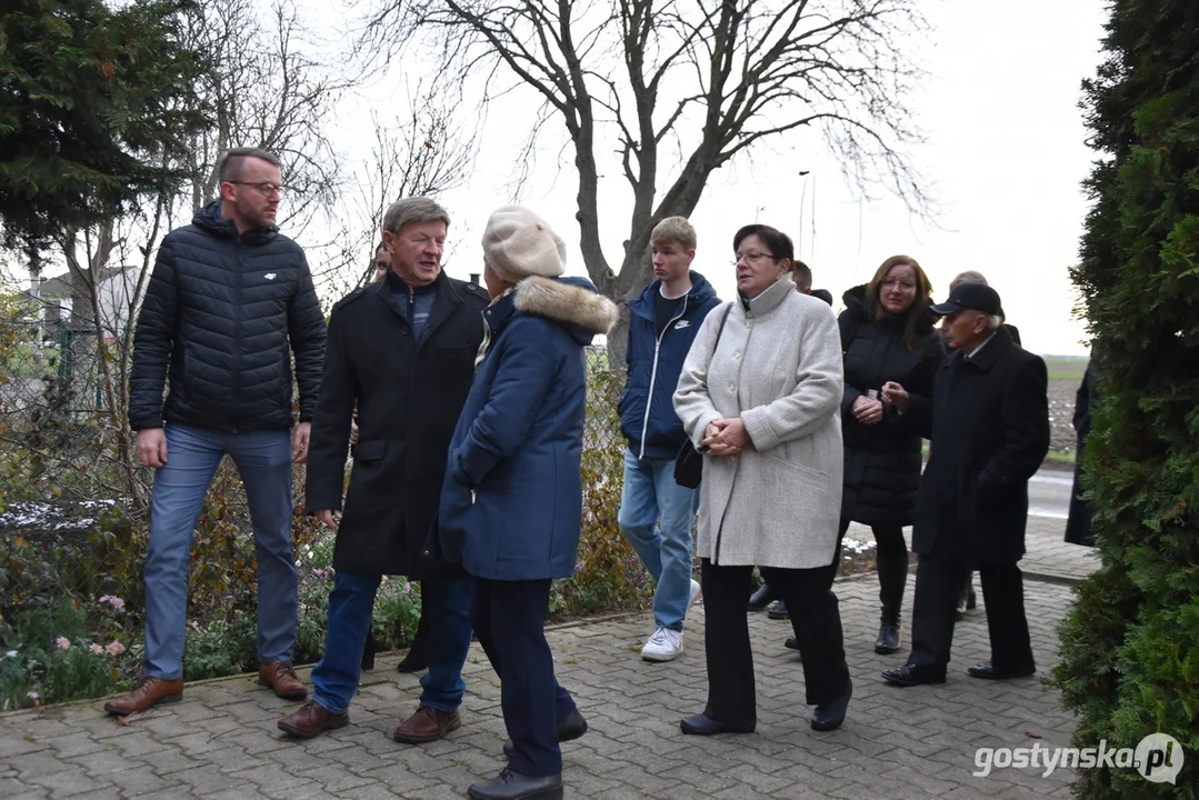 Poświęcenie kapliczki maryjnej w Bruczkowie (gm. Borek Wlkp.)