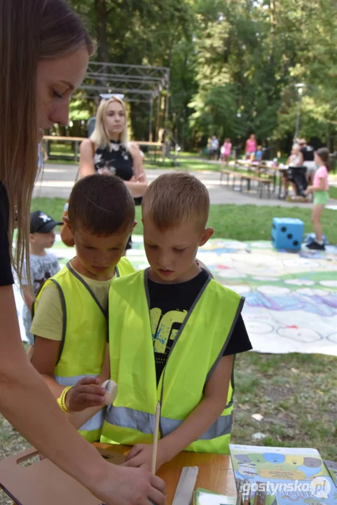 Rodzinny piknik w Pogorzeli - z alpakami i kamykami