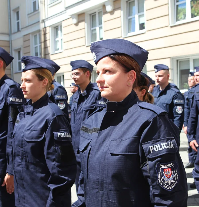 Ślubowanie nowych policjantów