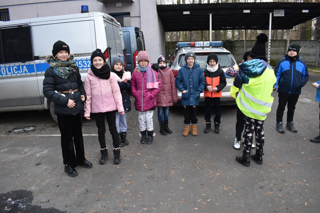 Krotoszyn. Dzieci odwiedziły komendę policji