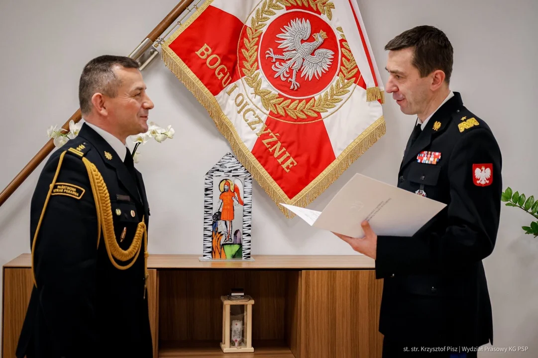 Były komendant krotoszyńskich strażaków został nowym p.o. szefa wielkopolskiej straży - Zdjęcie główne