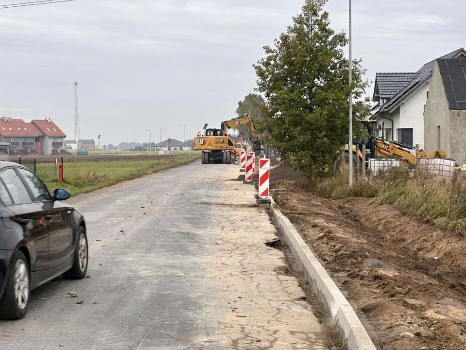 Budowa chodnika przy ul. Siedlemińskiej w Jarocinie