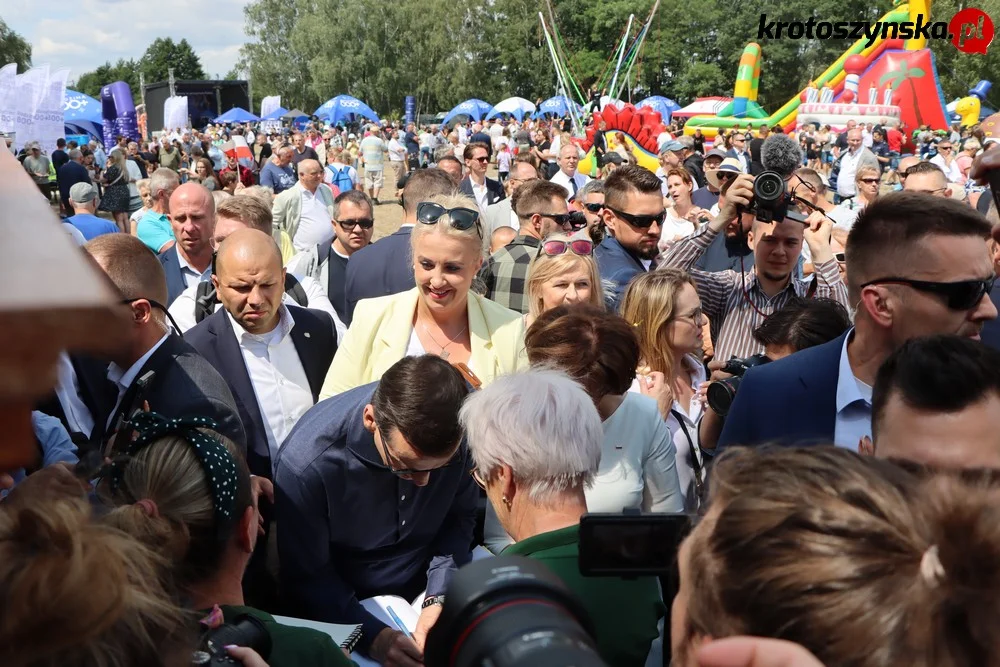 Mateusz Morawiecki w Krotoszynie. Piknik 800+